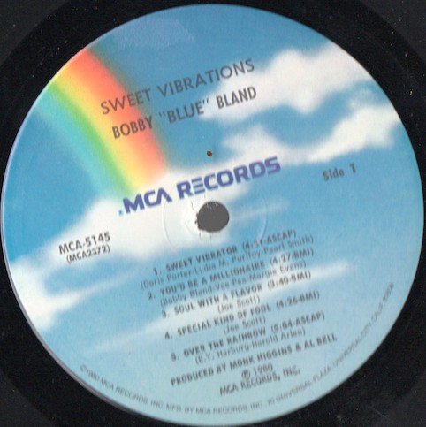 Bobby Bland - Sweet Vibrations - Used Vinyl Record image 1
