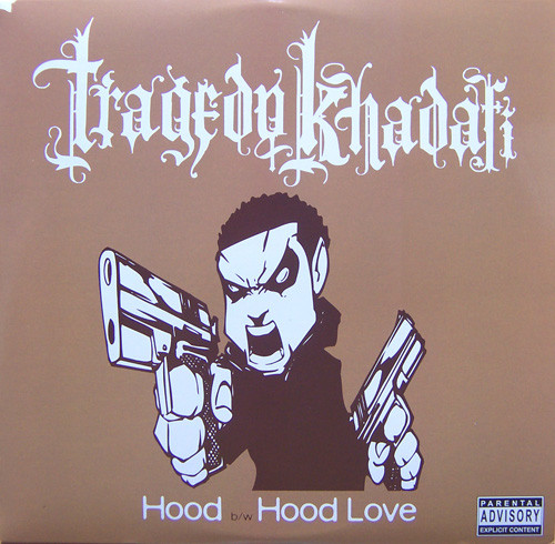 Tragedy Khadafi - Hood / Hood Love - Used Vinyl Record 12" image 1