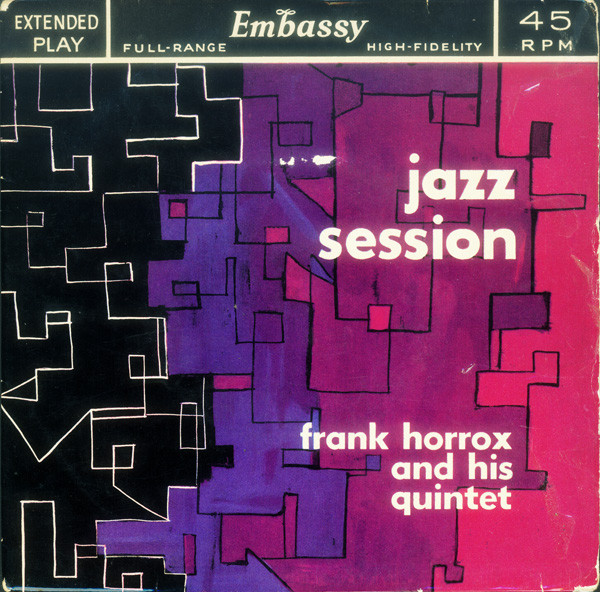 Frank Horrox Quintet - Jazz Session - Used Vinyl Record 7" image 1