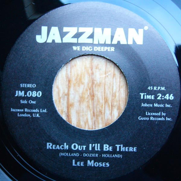 Lee Moses - Reach Out I'll Be There / Day Tripper - Vinyl Record 7" image 1