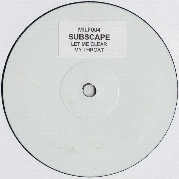 Sub Scape - Let Me Clear My Throat - Vinyl Record 12" image 1