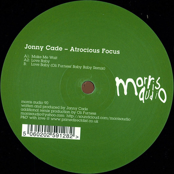 Jonny Cade - Atrocious Focus - Vinyl Record 12" image 1