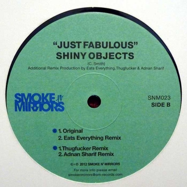 Shiny Objects - Just Fabulous - Vinyl Record 12" image 1