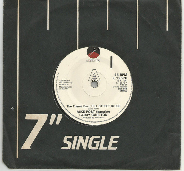 Mike Post - Theme From Hill Street Blues - Used Vinyl Record 7" image 1