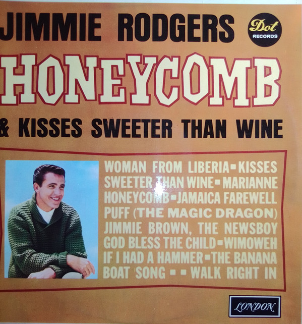 Jimmie Rodgers - Honeycomb & Kisses Sweeter Than Wine - Used Vinyl Re image 1
