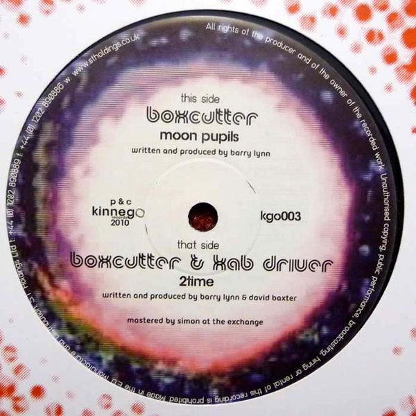 Boxcutter - Moon Pupils / 2Time - Vinyl Record 12" image 1
