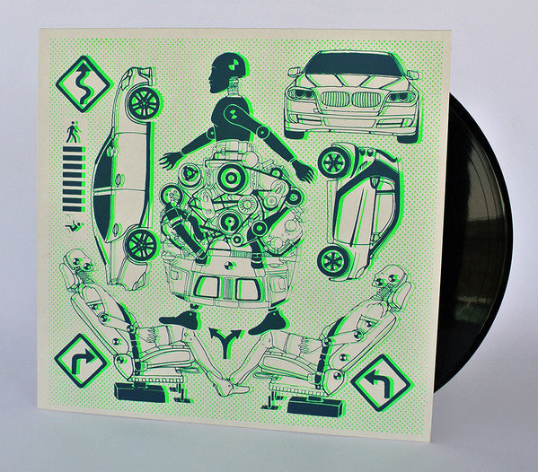 Black Job - Dynamic Safety - Vinyl Record 12" image 1