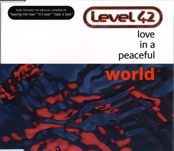 Level 42 - Love In A Peaceful World - Used CD image 1
