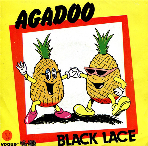 Black Lace - Agadoo - Used Vinyl Record 7" image 1