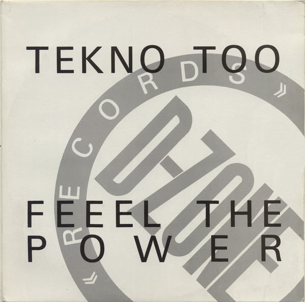 Tekno Too - Feeel The Power - Used Vinyl Record 12" image 1