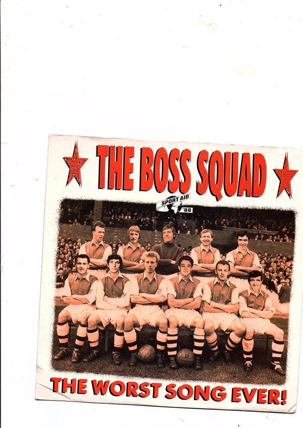 Boss Squad - Worst Song Ever - Used Vinyl Record 7" image 1