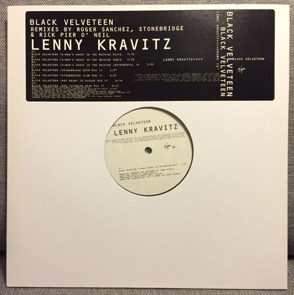 Lenny Kravitz - Black Velveteen - Used Vinyl Record 12" image 1