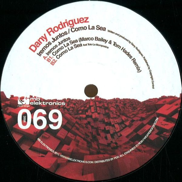 Dany Rodriguez - Iremos Juntos / Como La Sea - Vinyl Record 12" image 1