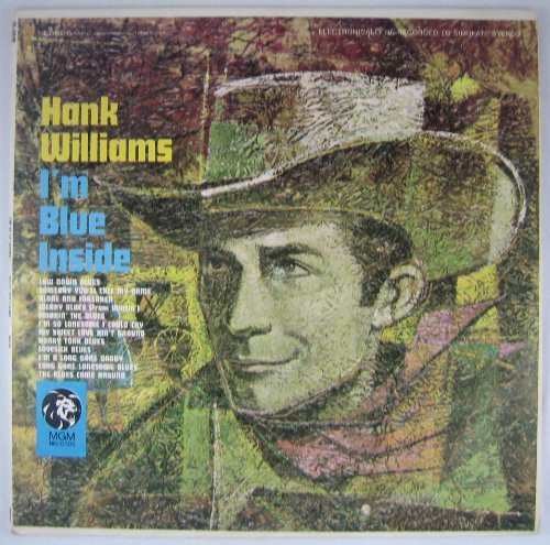 Hank Williams - I'm Blue Inside - Used Vinyl Record image 1