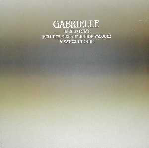 Gabrielle - Should I Stay - Used Vinyl Record 12" image 1
