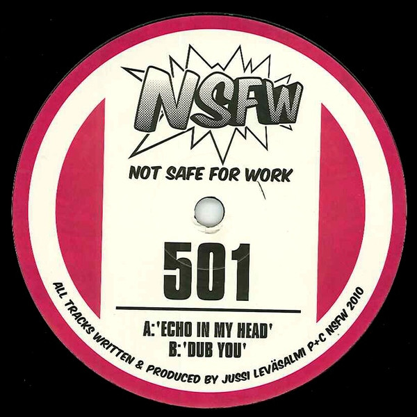 501 - Echo In My Head / Dub You - Vinyl Record 12" image 1