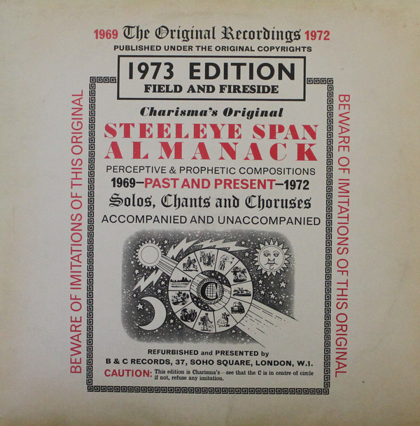 Steeleye Span - Almanack - Used Vinyl Record image 1