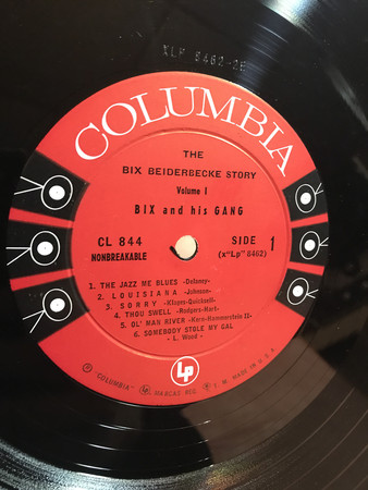 Bix Beiderbecke - Story: Vol. 1 - Bix And His Gang - Used Vinyl Record image 1