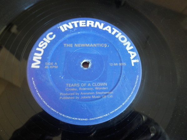 Newmantics - Tears Of A Clown - Used Vinyl Record 12" image 1