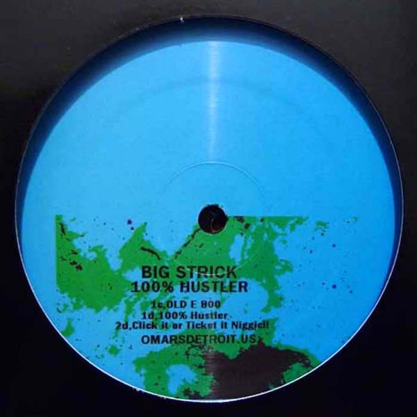 Big Strick - 100% Hustler - Vinyl Record 12" image 1