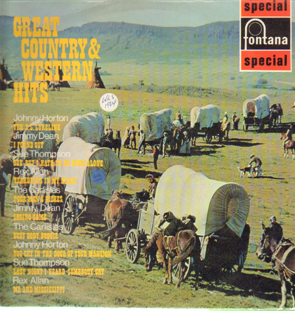 Various - Great Country & Western Hits - Used Vinyl Record image 1