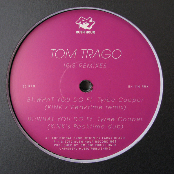 Tom Trago - Iris (Remixes) - Vinyl Record 12" image 1