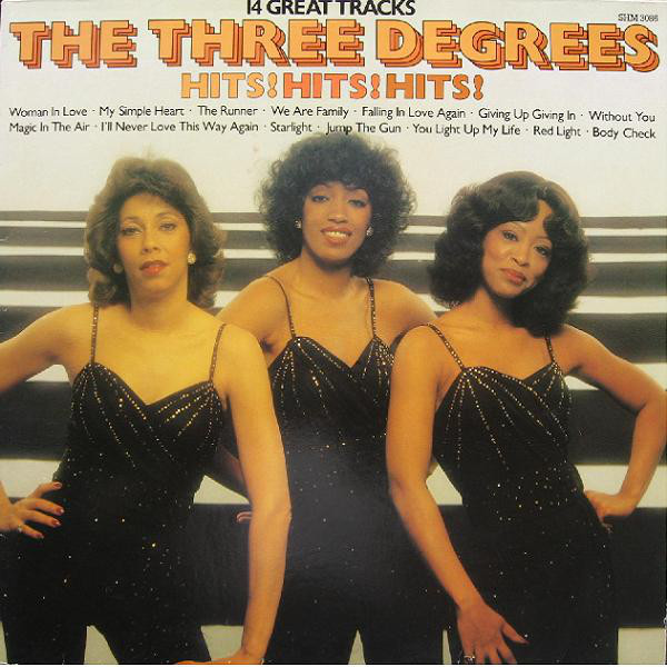 Three Degrees - Hits! Hits! Hits! - Used Vinyl Record image 1