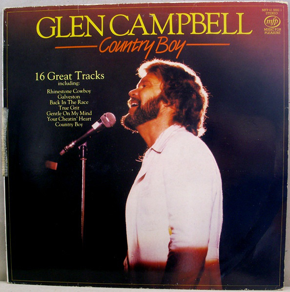 Glen Campbell - Country Boy - Used Vinyl Record image 1