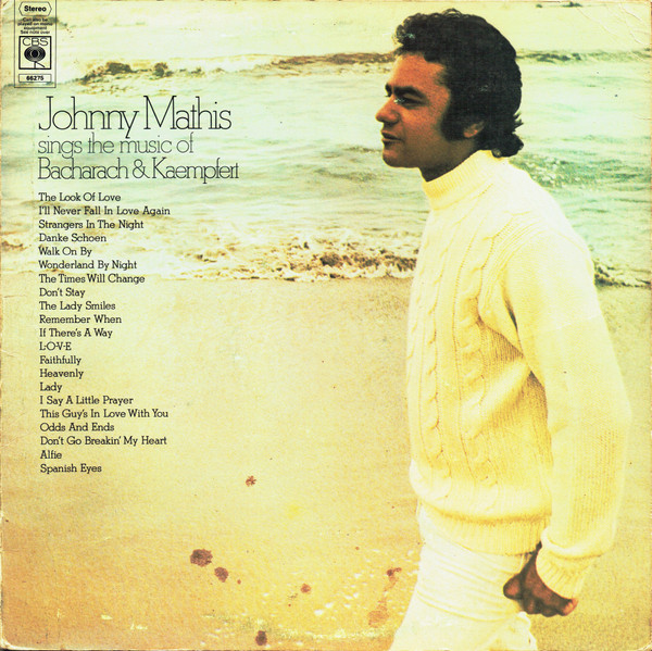 Johnny Mathis - Sings The Music Of Bacharach & Kaempfert - Used Vinyl image 1