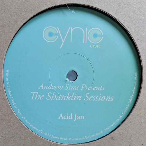 Andy Sims - Shanklin Sessions - Used Vinyl Record 12" image 1