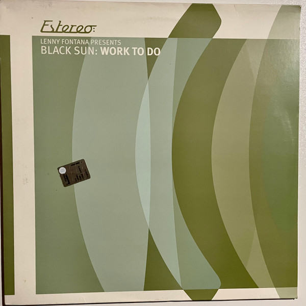 Lenny Fontana - Work To Do - Used Vinyl Record 12" image 1