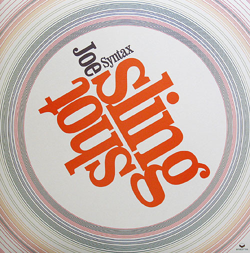 Joe Syntax - Slingshot / Fire Engine - Vinyl Record 12" image 1