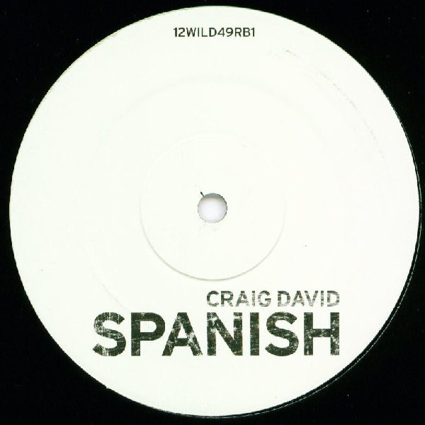 Craig David - Spanish - Used Vinyl Record 12" image 1