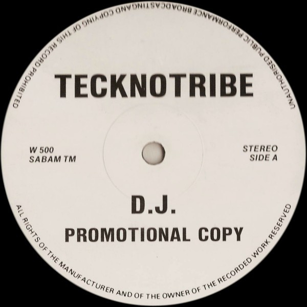 Tecknotribe - Untitled - Used Vinyl Record 12" image 1
