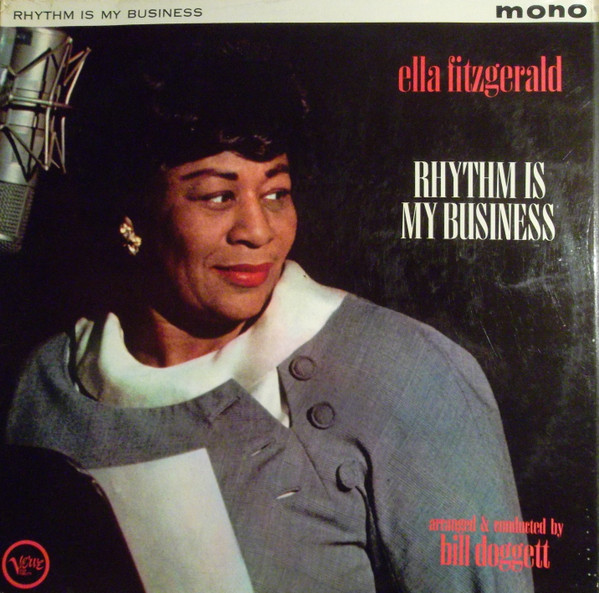 Ella Fitzgerald - Rhythm Is My Business - Used Vinyl Record image 1
