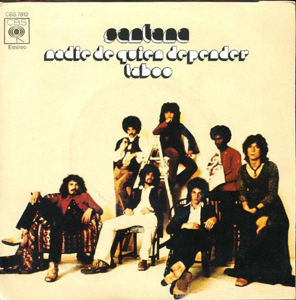 Santana - Nadie De Quien Depender - Used Vinyl Record 7" image 1