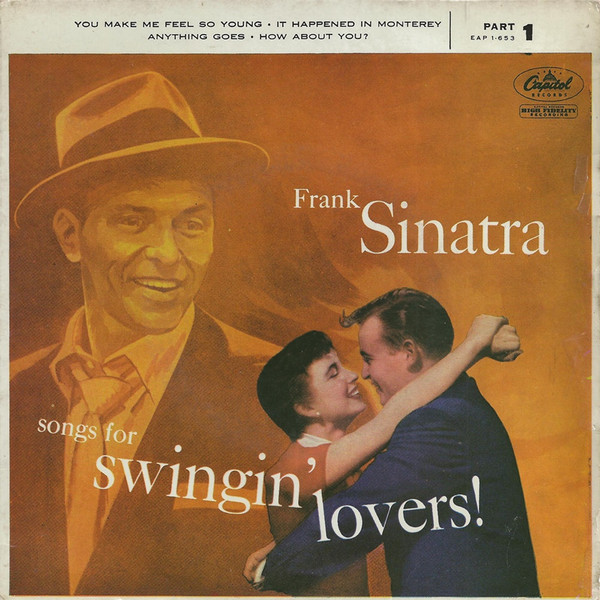Frank Sinatra - Songs For Swingin' Lovers (Part 1) - Used Vinyl Recor image 1