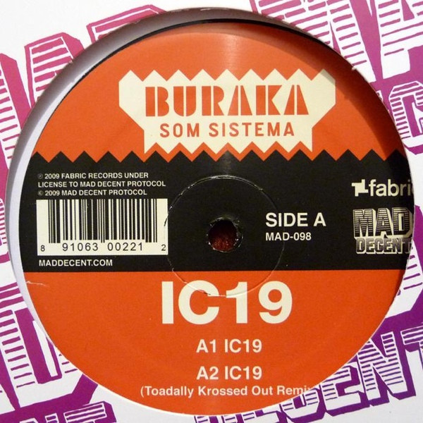 Buraka Som Sistema - IC19 - Vinyl Record 12" image 1