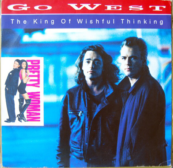 Go West - King Of Wishful Thinking - Used Vinyl Record 7" image 1