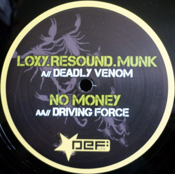 Loxy & Resound - Deadly Venom / Driving Force - Used Vinyl Record 12" image 1