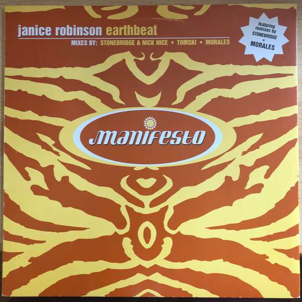 Janice Robinson - Earthbeat - Used Vinyl Record 12" image 1