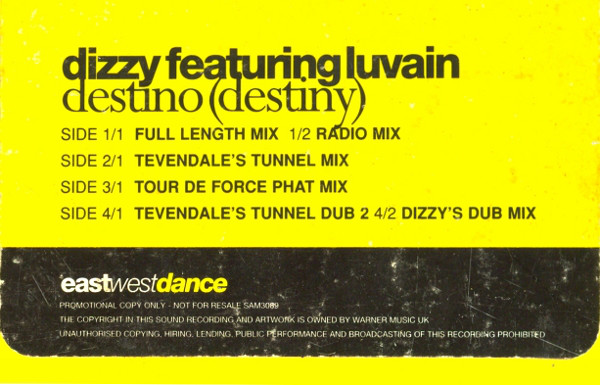 Dizzy - Destino (Destiny) - Used Vinyl Record 12" image 1