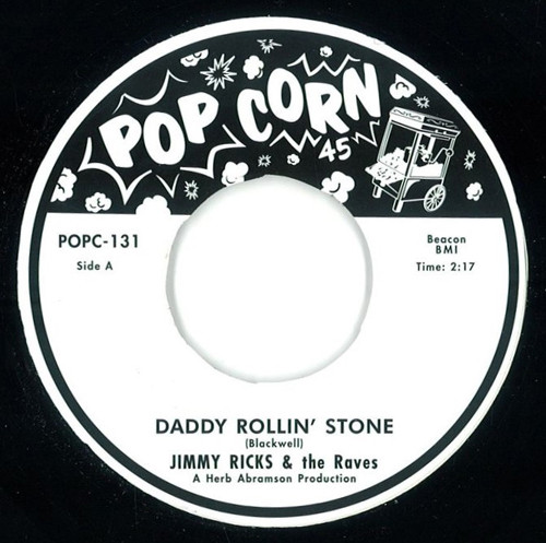 Jimmy Ricks & The Ra - Daddy Rollin' Stone / Homesick - Vinyl Record image 1