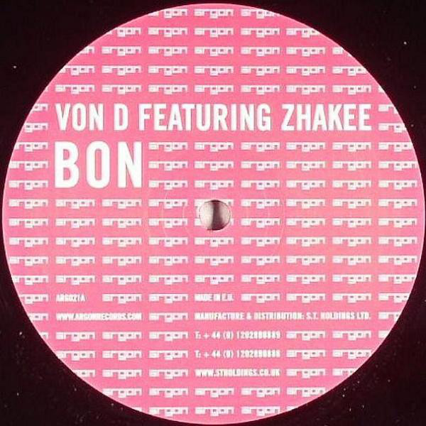 Von D - Bon - Vinyl Record 12" image 1