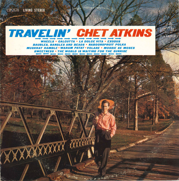 Chet Atkins - Travelin' - Used Vinyl Record image 1