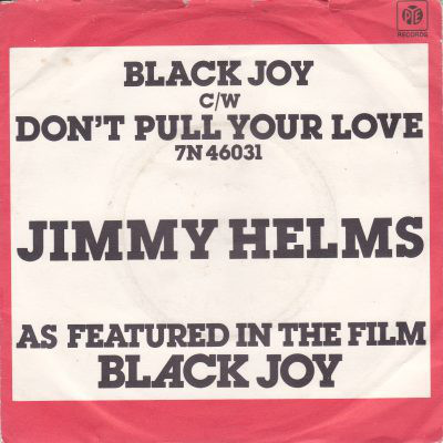 Jimmy Helms - Black Joy - Used Vinyl Record 7" image 1