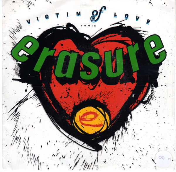 Erasure - Victim Of Love (Remix) - Used Vinyl Record 7" image 1