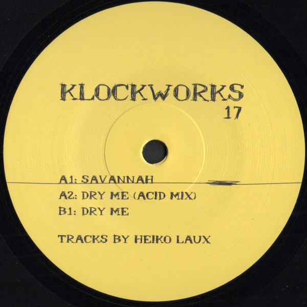 Heiko Laux - Klockworks 17 - Vinyl Record 12" image 1