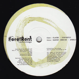 Slackk - Synthetic / Steelo - Vinyl Record 12" image 1