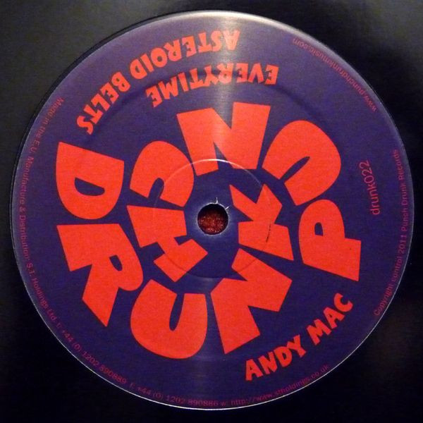 Andy Mac - Everytime / Asteroid Belts - Vinyl Record 12" image 1